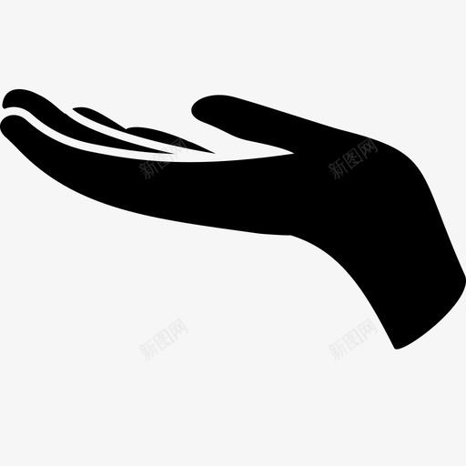 手手指给予图标svg_新图网 https://ixintu.com 人 手 手套 手指 手掌 接受 给予 身体部位