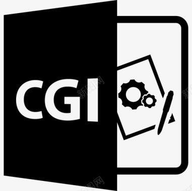 Cgi文件格式符号接口文件格式样式图标图标