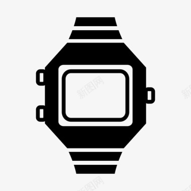 手表配件卡西欧图标图标