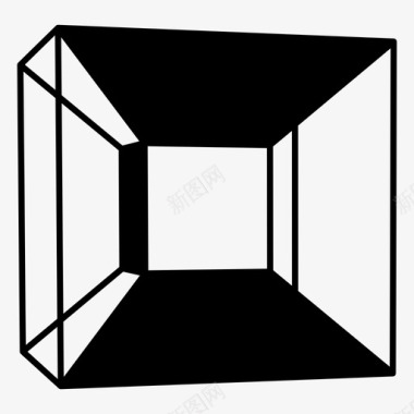 4d立方体图标图标