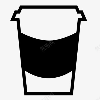 咖啡去杯茶图标图标