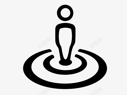 你在这里中心gps图标svg_新图网 https://ixintu.com gps 中心 人 位置 你在这里 我附近 目标 街景