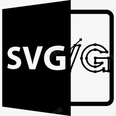 SVG开放文件格式界面文件格式样式图标图标