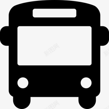 公共汽车公共汽车站公共交通工具车辆图标图标