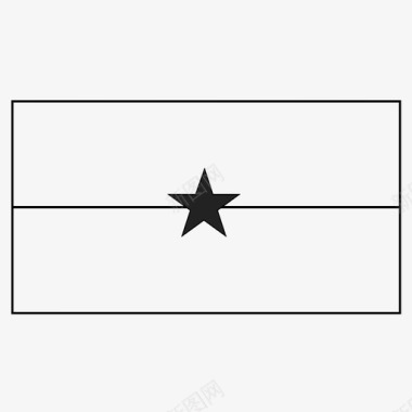 布基纳法索旗国家星图标图标