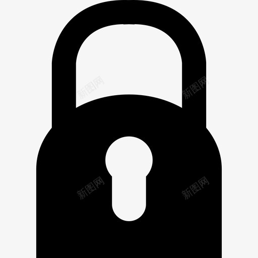 锁钥匙保险箱图标svg_新图网 https://ixintu.com 保安 保险箱 宝藏 钥匙 锁