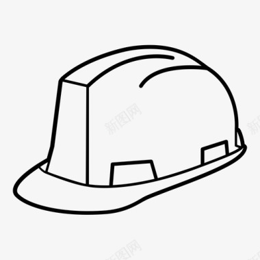安全帽结构头部图标图标
