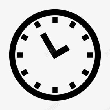 时钟模拟时钟钟面图标图标