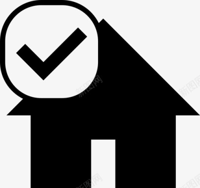 房屋未受影响战斗损坏房屋人道主义图标图标