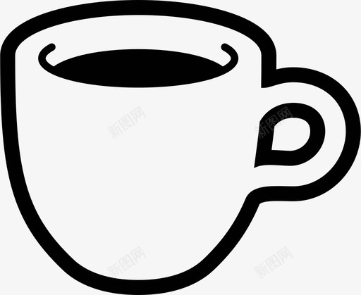 咖啡杯子饮料茶早餐图标svg_新图网 https://ixintu.com 咖啡 早餐 杯子 茶 饮料