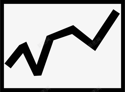折线图股票统计数学直线图标svg_新图网 https://ixintu.com 折线图 数学 直线 统计 股票 财务