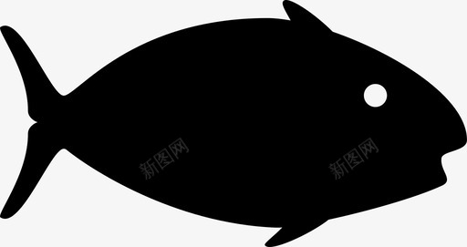 鱼海洋海鲜金枪鱼水图标图标
