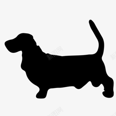 猎犬狗犬图标图标