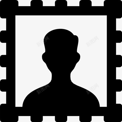 相框图像人物图标svg_新图网 https://ixintu.com 个人资料 个人资料图片 人物 图像 照片 相框 肖像