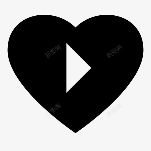 心脏电影剪辑图标svg_新图网 https://ixintu.com 剪辑 心脏 情人节 戏剧 电影 视频