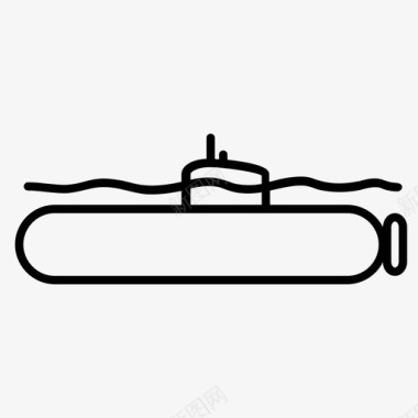 潜艇军用海军图标图标