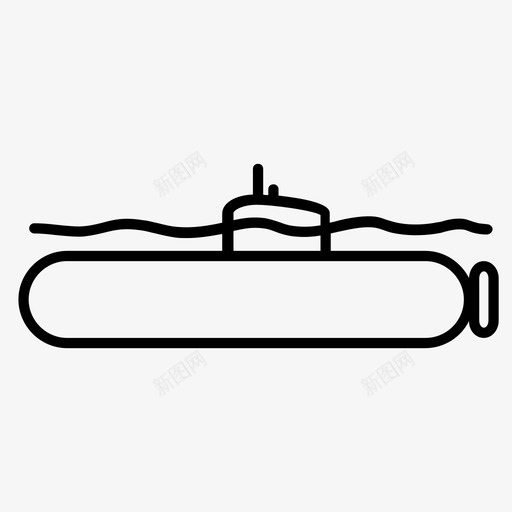 潜艇军用海军图标svg_新图网 https://ixintu.com 军用 战争 核潜艇 海军 潜艇