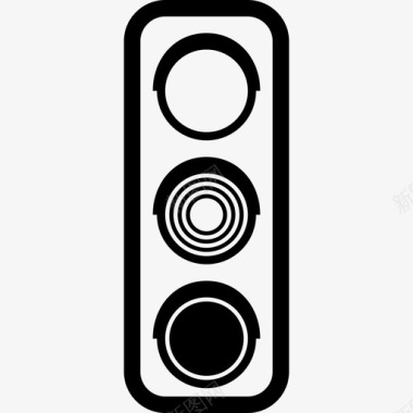 红绿灯道路安全信号图标图标