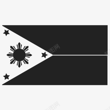 菲律宾国家旗帜图标图标