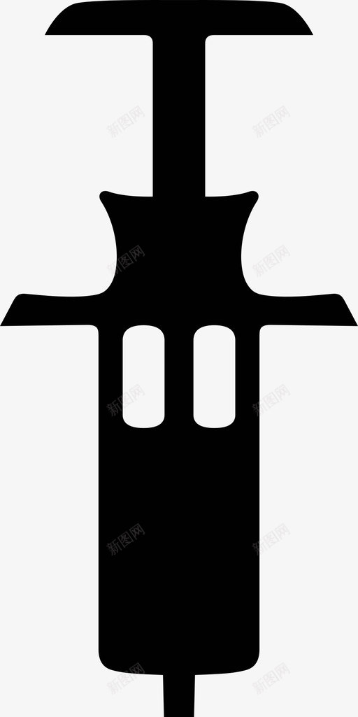 注射器药品针头疫苗图标svg_新图网 https://ixintu.com 卡通 注射器 疫苗 药品 针头