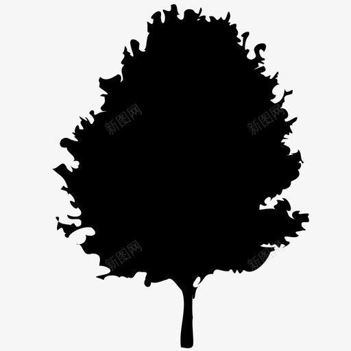 树木环境枫树图标svg_新图网 https://ixintu.com 公园 枫树 树木 植物 环境 自然