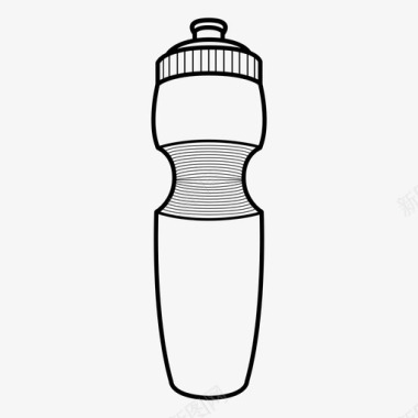 水瓶饮料容器图标图标