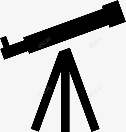 望远镜天文学透镜图标svg_新图网 https://ixintu.com 天文台 天文学 太空 恒星 望远镜 科学 行星 透镜