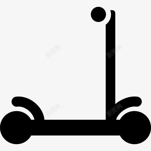 滑板车变型带控制运输车轮上方图标svg_新图网 https://ixintu.com 带控制 滑板车变型 车轮上方 运输