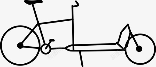 载货自行车布利特载货自行车类型图标图标