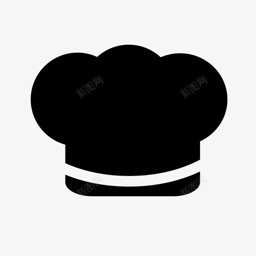 厨师食物帽子厨房菜单图标svg_新图网 https://ixintu.com 厨师 厨房 帽子 菜单 食物 餐厅