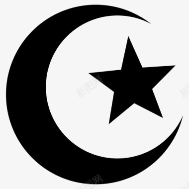 清真寺伊斯兰教穆斯林祈祷宗教图标图标