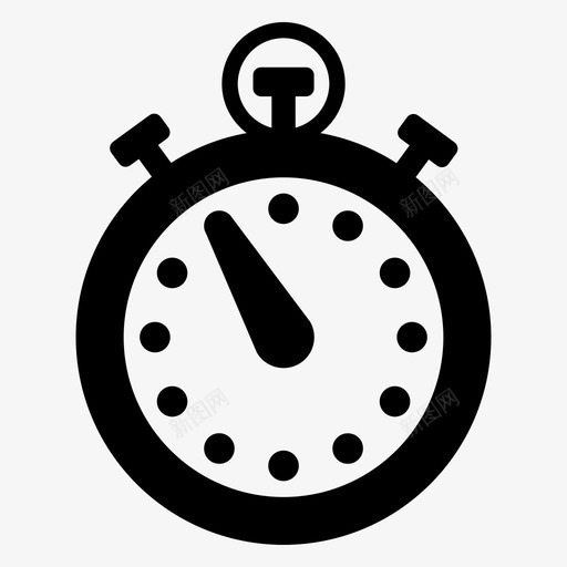 秒表时钟测量比赛速度图标svg_新图网 https://ixintu.com 开始 时钟 时间 比赛 测量 秒表 速度