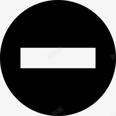 路障禁止进入危险标志停车图标图标