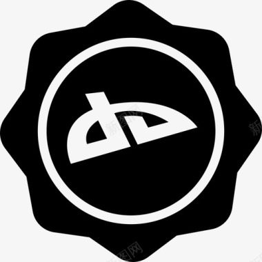 Deaviantart社交徽章社交徽章图标图标