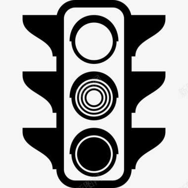 红绿灯道路安全图标图标