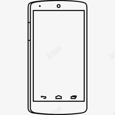 android智能手机屏幕图标图标