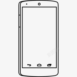 Nexus5android智能手机屏幕图标高清图片
