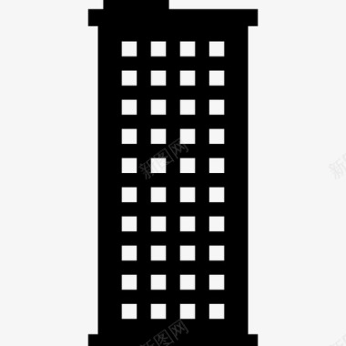 建筑公寓高层图标图标