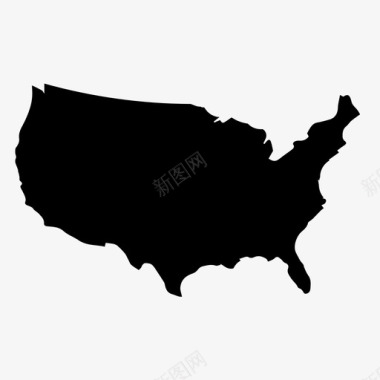 美国国家北美图标图标