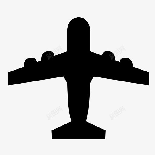 飞机航空里程大型喷气式飞机图标svg_新图网 https://ixintu.com 假期 大型喷气式飞机 旅行保险 航空里程 运输 飞机 飞行