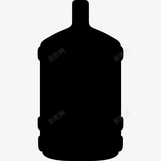 瓶壶塑料图标svg_新图网 https://ixintu.com 回收 塑料 壶 水 水冷却器 瓶 罐