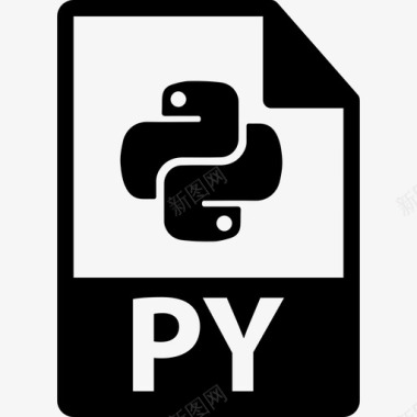 Python文件符号接口文件格式图标图标