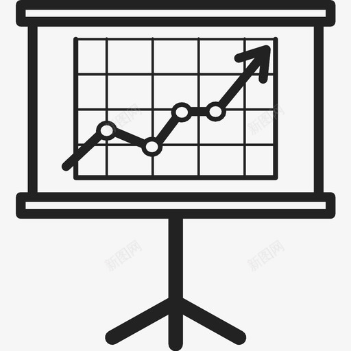 演示投影屏幕信息图标svg_新图网 https://ixintu.com 业务 仪表板 信息 信息图表 图表 增加 投影屏幕 数据分析 演示