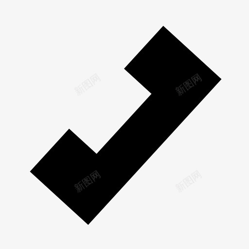 电话通讯通话图标svg_新图网 https://ixintu.com 电话 通讯 通话