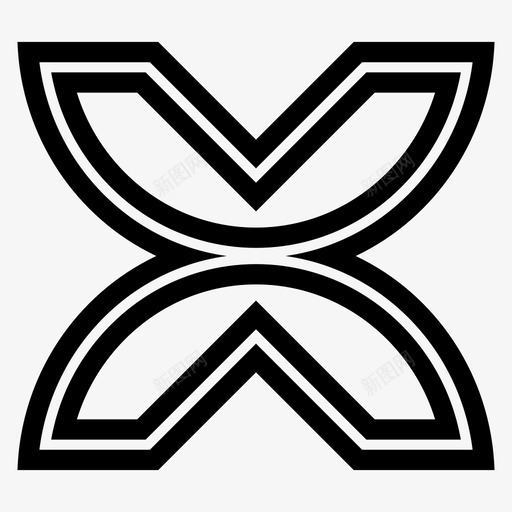 自由抽象阿迪卡拉图标svg_新图网 https://ixintu.com 传统 加纳 抽象 自由 设计 象征 阿迪卡拉 阿迪卡拉符号和图标 非洲