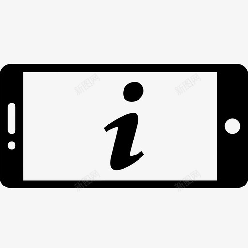增强现实信息iphone图标svg_新图网 https://ixintu.com iphone iphone4 iphone4s iphone5 信息 增强现实