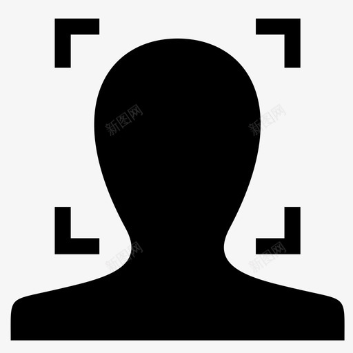 人脸识别照片个人资料标签图标svg_新图网 https://ixintu.com 个人资料 人脸识别 图片 技术 标签 照片 用户