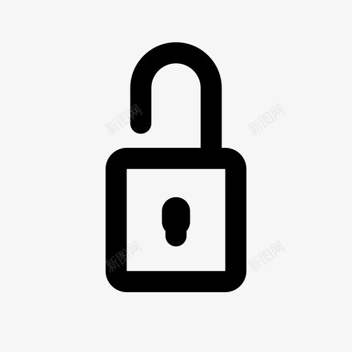 解锁进入挂锁图标svg_新图网 https://ixintu.com 密码 挂锁 解锁 进入 锁定