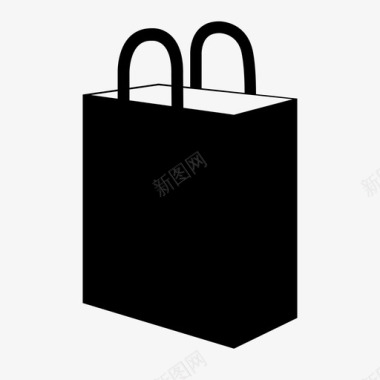 购物袋结账商家零售图标图标