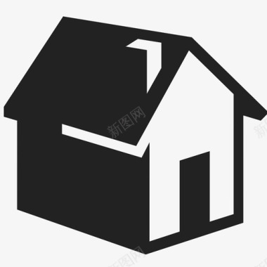 房子建筑物住宅家庭家图标图标